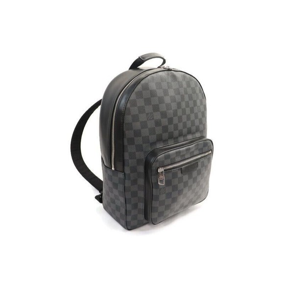 LOUIS VUITTON - Josh Damier Graphite Backpack - Black Canvas main image 10